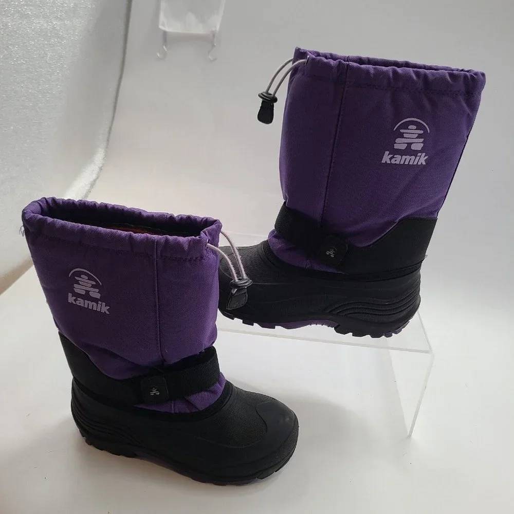 Kamik Rocket Boots Cold Weather Childrens Unisex Boots Purple Size 5‎ Youth